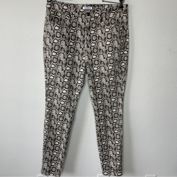 Good American Good Legs Snake Print Skinny Jeans - Picture 2 of 9